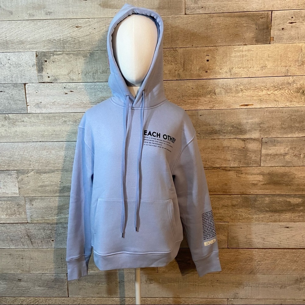 BNWT  Each Other women’s sky blue‎ hoodie in size medium